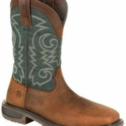 Durango Men's Workhorse Western Work Boots - Steel Toe Brown -Durango Shop 2000291391 200 P1 1