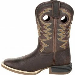Durango Boys' Lil Rebel Brown Western Boots - Square Toe -Durango Shop 2000293322 201 P3
