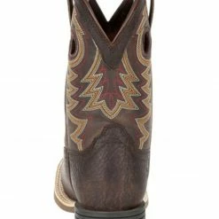 Durango Boys' Lil Rebel Brown Western Boots - Square Toe -Durango Shop 2000293322 201 P4