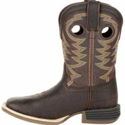 Durango Boys' Lil Rebel Pro Brown Western Boots - Square Toe -Durango Shop 2000293323 201 P3