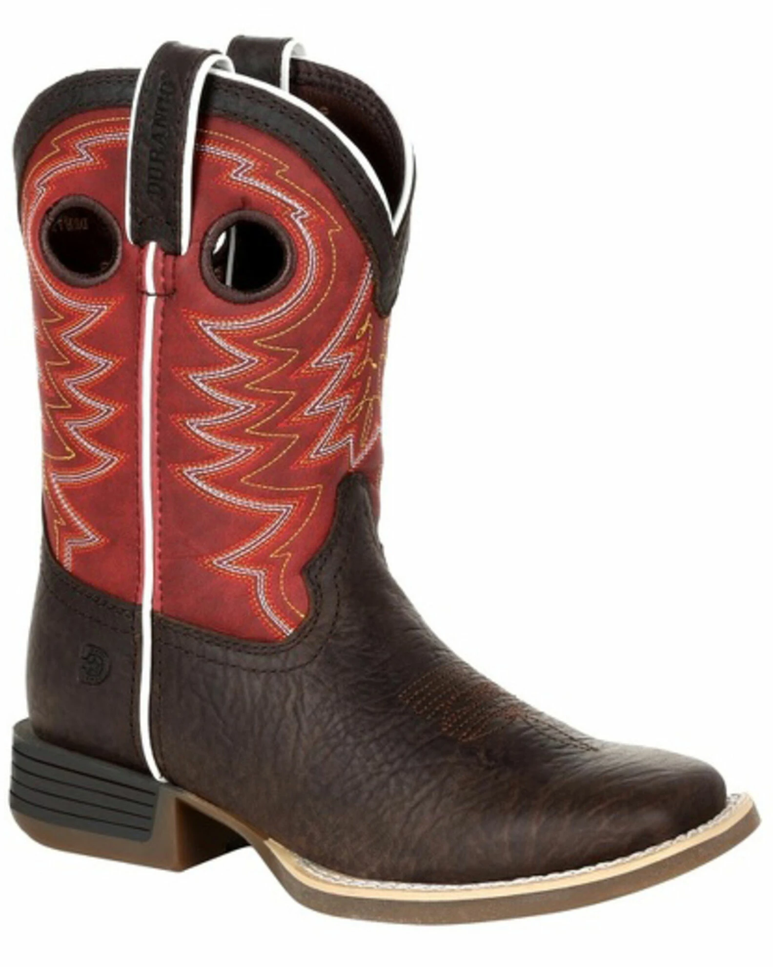 Durango Boys' Lil Rebel Pro Western Boots - Square Toe 1 Durango Boys' Lil Rebel Pro Western Boots - Square Toe