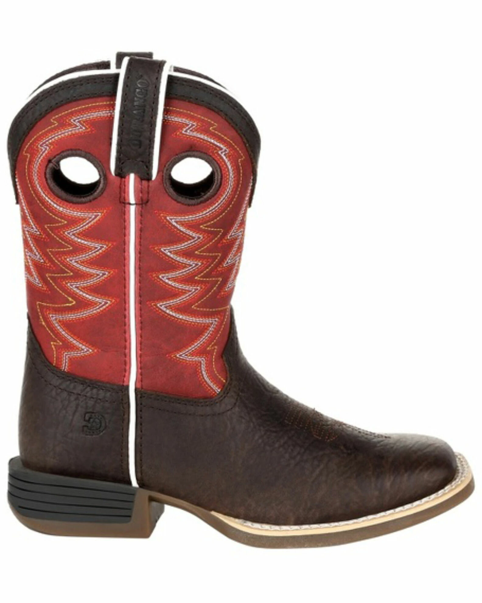Durango Boys' Lil Rebel Pro Western Boots - Square Toe 2 Durango Boys' Lil Rebel Pro Western Boots - Square Toe - Image 2