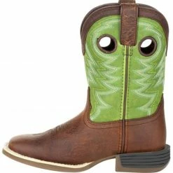 Durango Boys' Lil Rebel Pro Lime Western Boots - Square Toe -Durango Shop 2000293326 200 P3