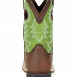 Durango Boys' Lil Rebel Pro Lime Western Boots - Square Toe -Durango Shop 2000293326 200 P4