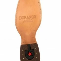 Durango Men's Chestnut Full-Quill Ostrich Western Boots - Square Toe -Durango Shop 2000320679 203 P7