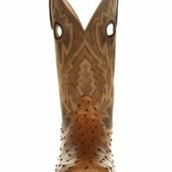 Durango Men's Rebel Full-Quill Ostrich Western Boots - Square Toe -Durango Shop 2000333490 200 P5