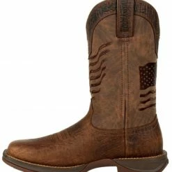 Durango Men's Rebel Brown Flag Western Boots - Square Toe 9 Durango Men's Rebel Brown Flag Western Boots - Square Toe -Durango Shop 2000333497 200 P3