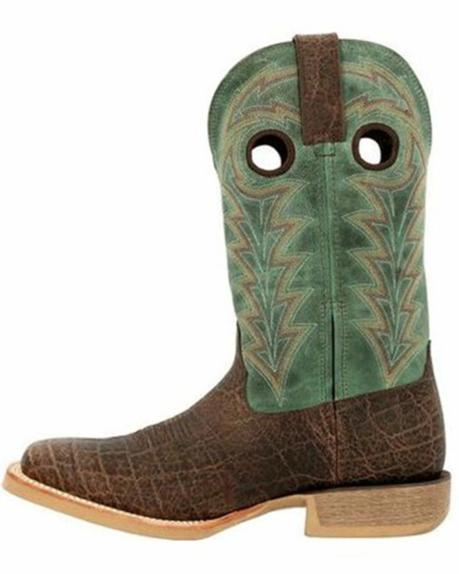 Durango Men's Rebel Pro Elephant Print Western Boots - Broad Square Toe 3 Durango Men's Rebel Pro Elephant Print Western Boots - Broad Square Toe - Image 3