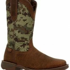 Durango Men's Rebel Camo Western Boots - Square Toe