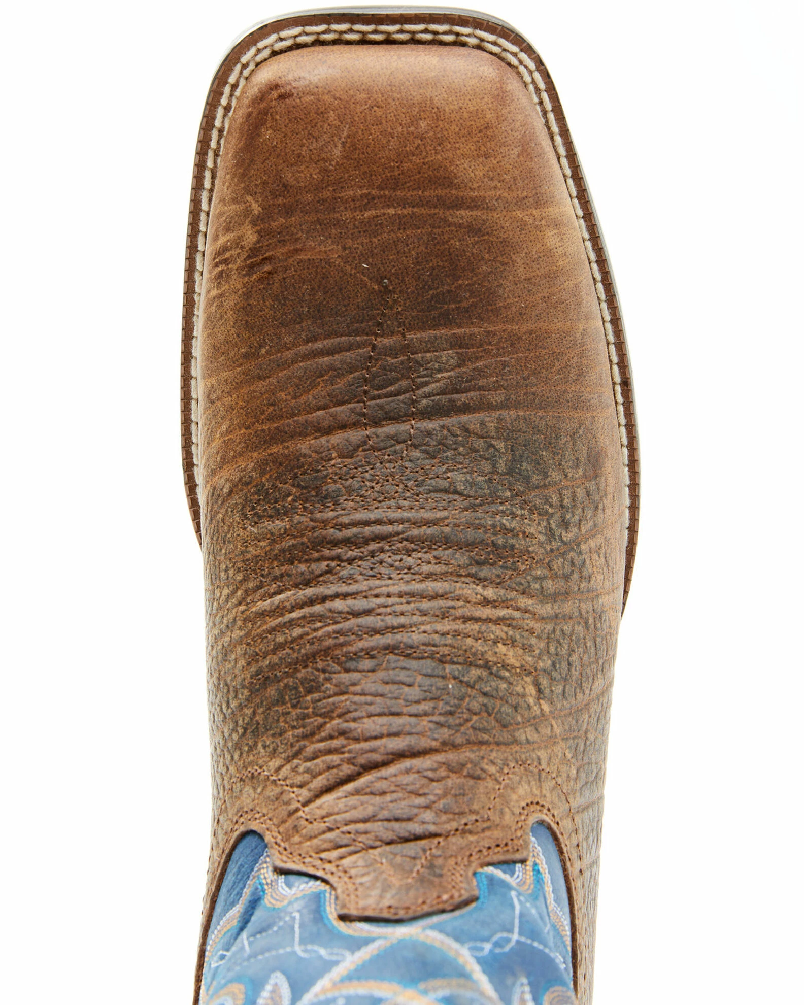 Durango Men's Brown Westward Western Boots - Brpad Square Toe 6 Durango Men's Brown Westward Western Boots - Brpad Square Toe - Image 6