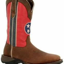 Durango Men's Tennessee Flag Western Boots - Square Toe