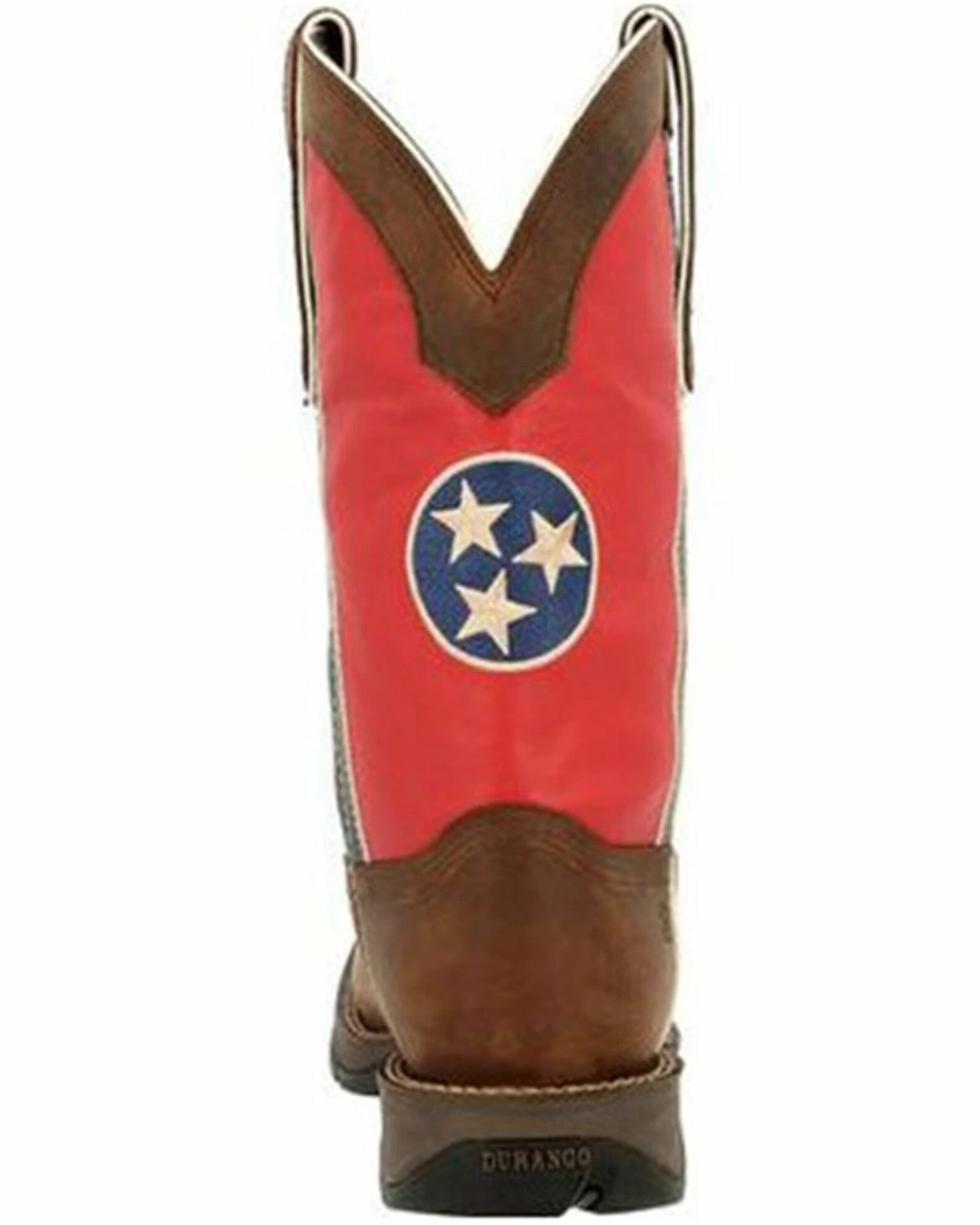 Durango Men's Tennessee Flag Western Boots - Square Toe 5 Durango Men's Tennessee Flag Western Boots - Square Toe - Image 5