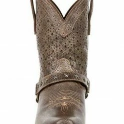 Durango Women's Crush Western Booties - Square Toe  Distressed Brown -Durango Shop 2000349101 230 P4