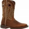 Durango Men's Rebel Chestnut Western Boots - Broad Square Toe