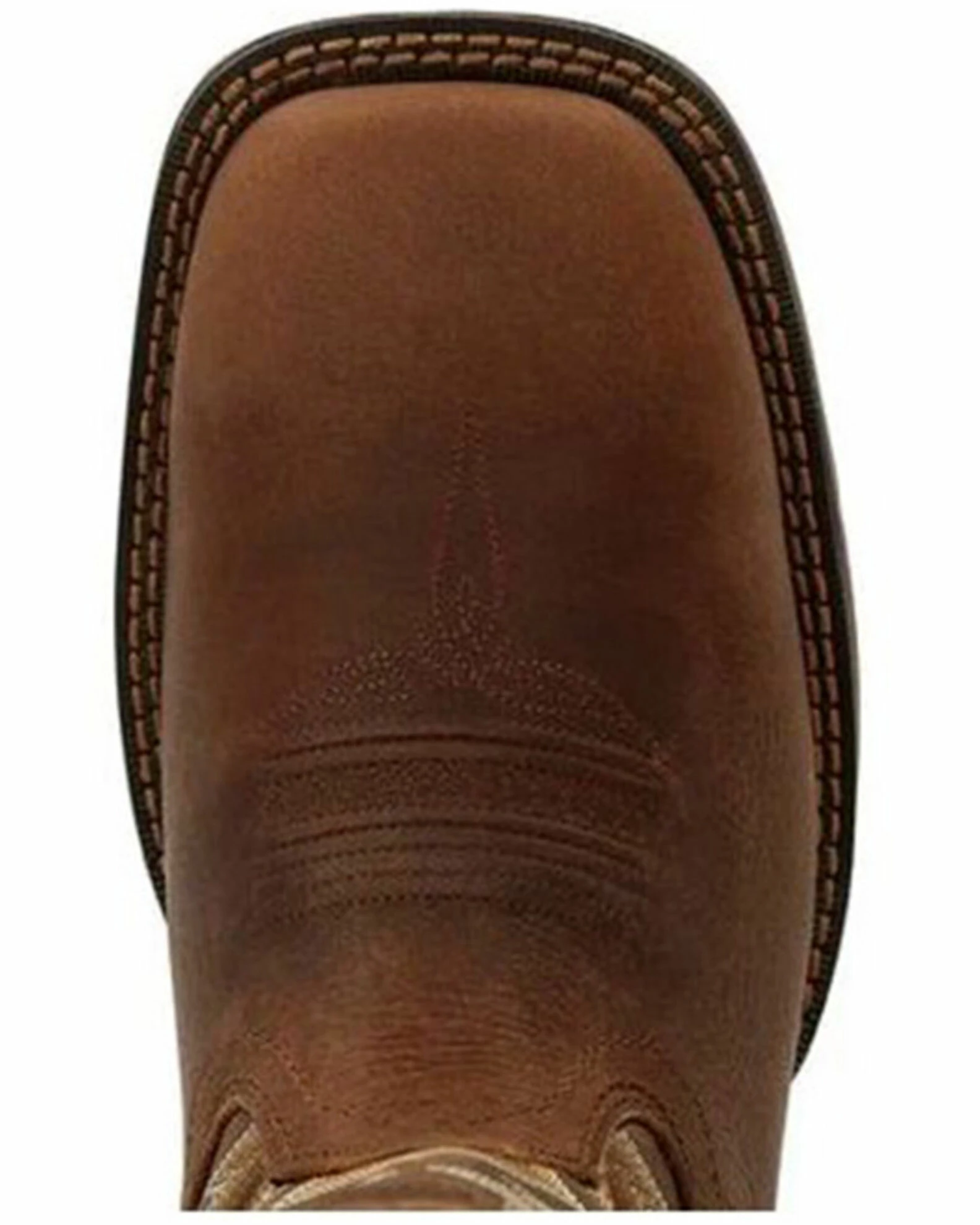Durango Men's Rebel Chestnut Western Boots - Broad Square Toe 6 Durango Men's Rebel Chestnut Western Boots - Broad Square Toe - Image 6