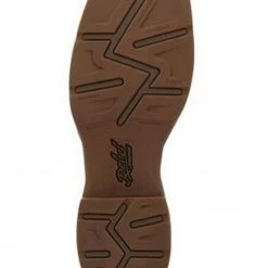 Durango Men's Rebel Tan Elephant Print & Bone Performance Full-Grain Western Boots - Wide Square Toe  -Durango Shop 2000349398 280 P7