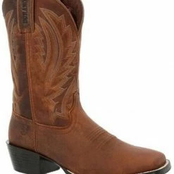 Durango Men's Westward Western Boots - Wide Square Toe Cognac