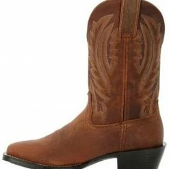 Durango Men's Westward Western Boots - Wide Square Toe Cognac -Durango Shop 2000350250 235 P3