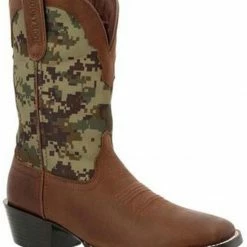 Durango Men's Westward Camo Western Boots - Wide Square Toe