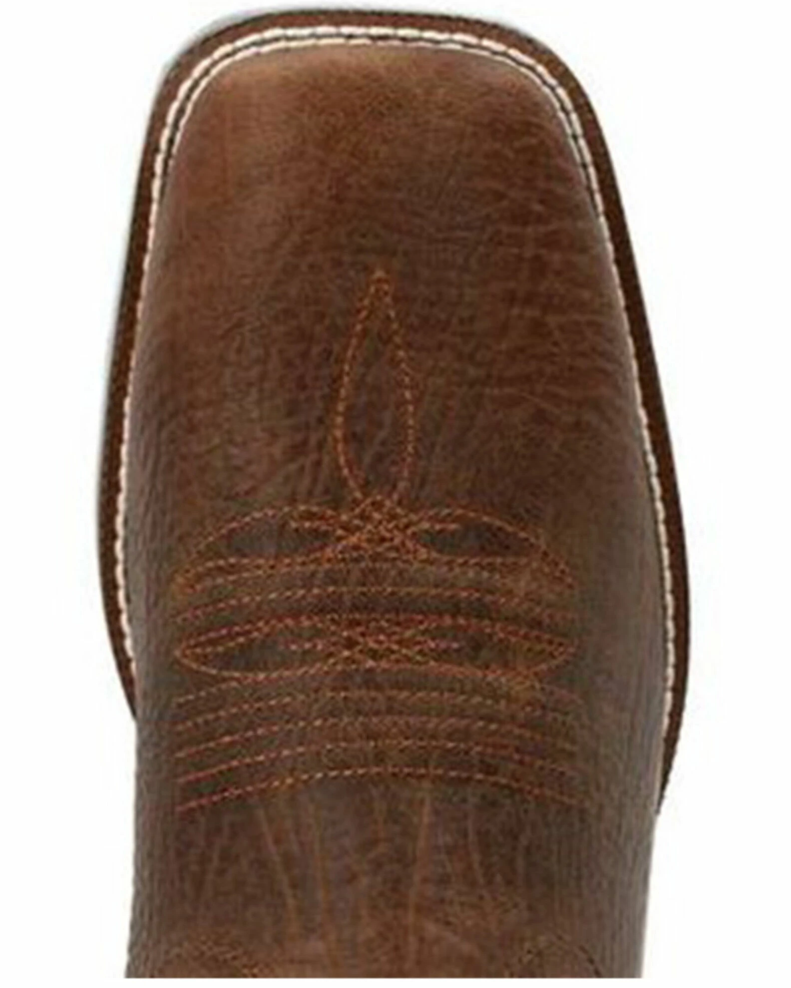 Durango Men's Westward Denim Western Boots - Wide Square Toe Brown/blue 6 Durango Men's Westward Denim Western Boots - Wide Square Toe Brown/blue - Image 6