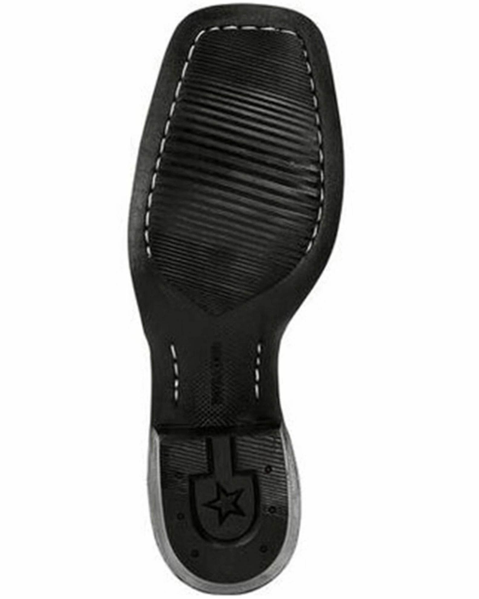 Durango Men's Westward Denim Western Boots - Wide Square Toe Brown/blue 7 Durango Men's Westward Denim Western Boots - Wide Square Toe Brown/blue - Image 7