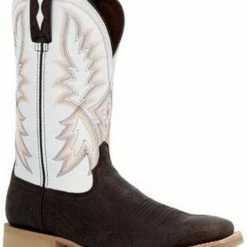 Durango Men's Dark Hickory & White Rebel Pro Lite Western Performance Boot - Square Toe 