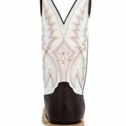 Durango Men's Dark Hickory & White Rebel Pro Lite Western Performance Boot - Square Toe  -Durango Shop 2000350369 100 P5