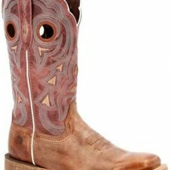 Durango Women's Red Lady Rebel Pro Western Boots - Square Toe  Rose