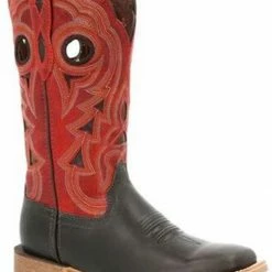 Durango Women's Lady Rebel Pro Crimson Western Boot - Square Toe  Black/red -Durango Shop 2000350559 910 P1 1