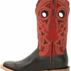 Durango Women's Lady Rebel Pro Crimson Western Boot - Square Toe  Black/red -Durango Shop 2000350559 910 P3
