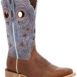 Durango Women's Blue Lady Rebel Pro Western Boots - Square Toe  Brown/pink -Durango Shop 2000350560 907 P1 2