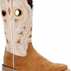 Durango Women's Lady Rebel Pro Cashew Western Boots - Square Toe Cream/brown
