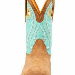 Durango Women's Blue Lady Rebel Boots - Square Toe  Brown/blue -Durango Shop 2000350562 907 P4