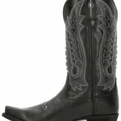Durango Women's Crush Black Antique Studded Full-Grain Leather Boots - Snip Toe  -Durango Shop 2000350564 001 P3