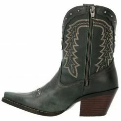 Durango Women's Green Crush Fashion Booties - Snip Toe Dark Green -Durango Shop 2000350567 301 P3