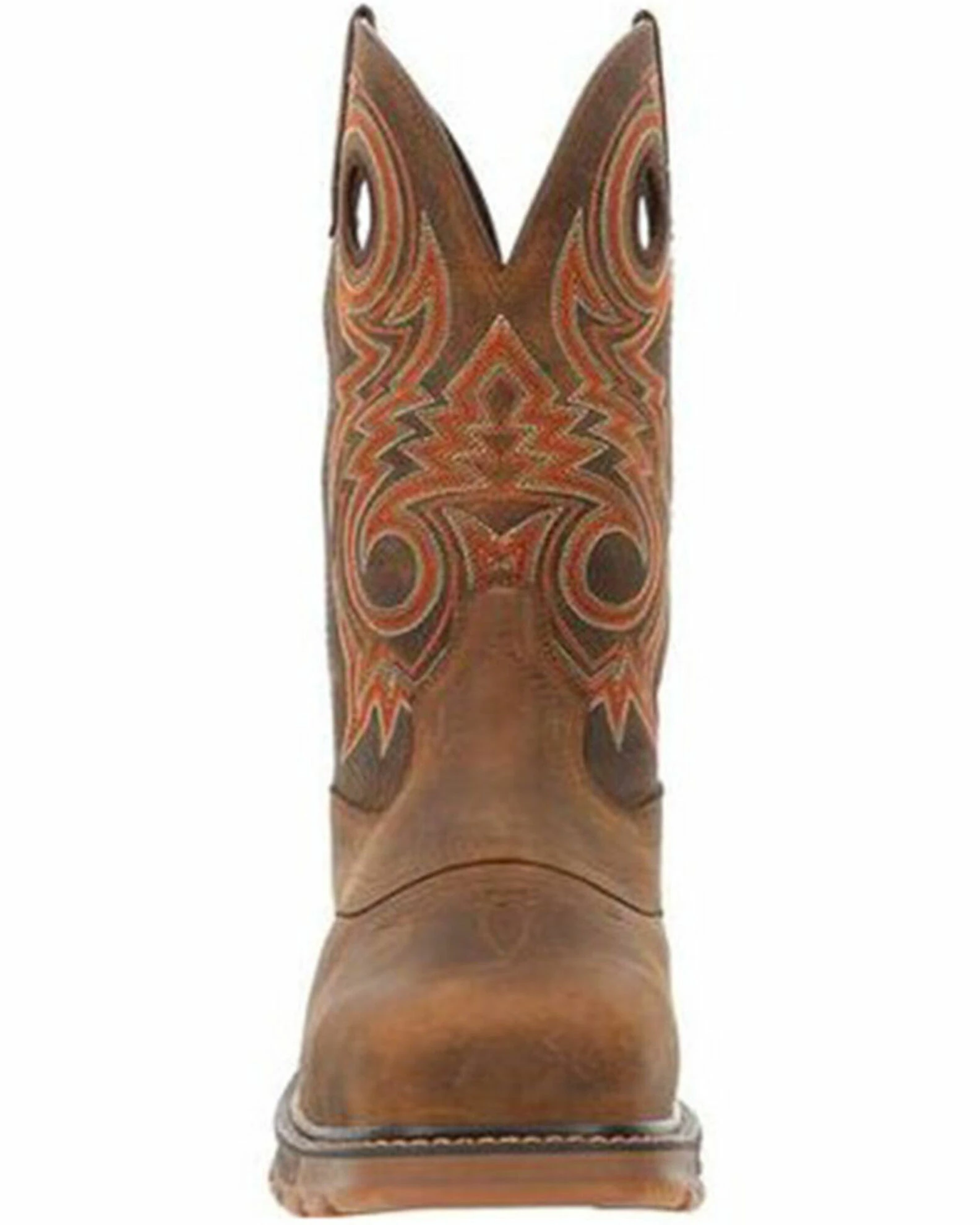 Durango Men's Saddle Waterproof Western Work Boots - Composite Toe 4 Durango Men's Saddle Waterproof Western Work Boots - Composite Toe - Image 4