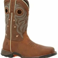 Durango Women's Maverick Waterproof Western Work Boots - Steel Toe Tan -Durango Shop 2000350775 280 P1 1