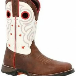 Durango Women's Maverick Waterproof Western Work Boots - Steel Toe