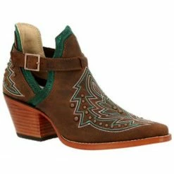 Durango Women's Crush Harness Fashion Booties - Snip Toe