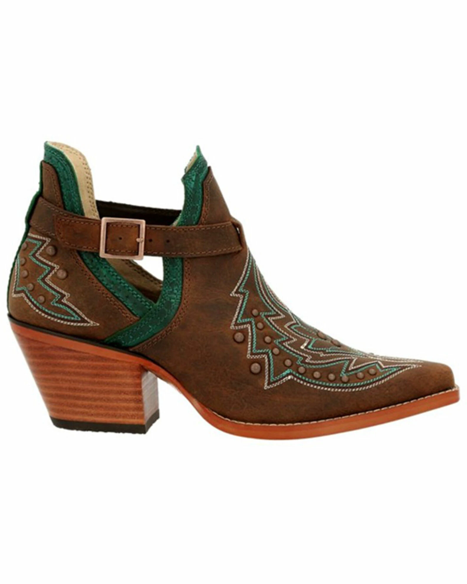 Durango Women's Crush Harness Fashion Booties - Snip Toe 2 Durango Women's Crush Harness Fashion Booties - Snip Toe - Image 2