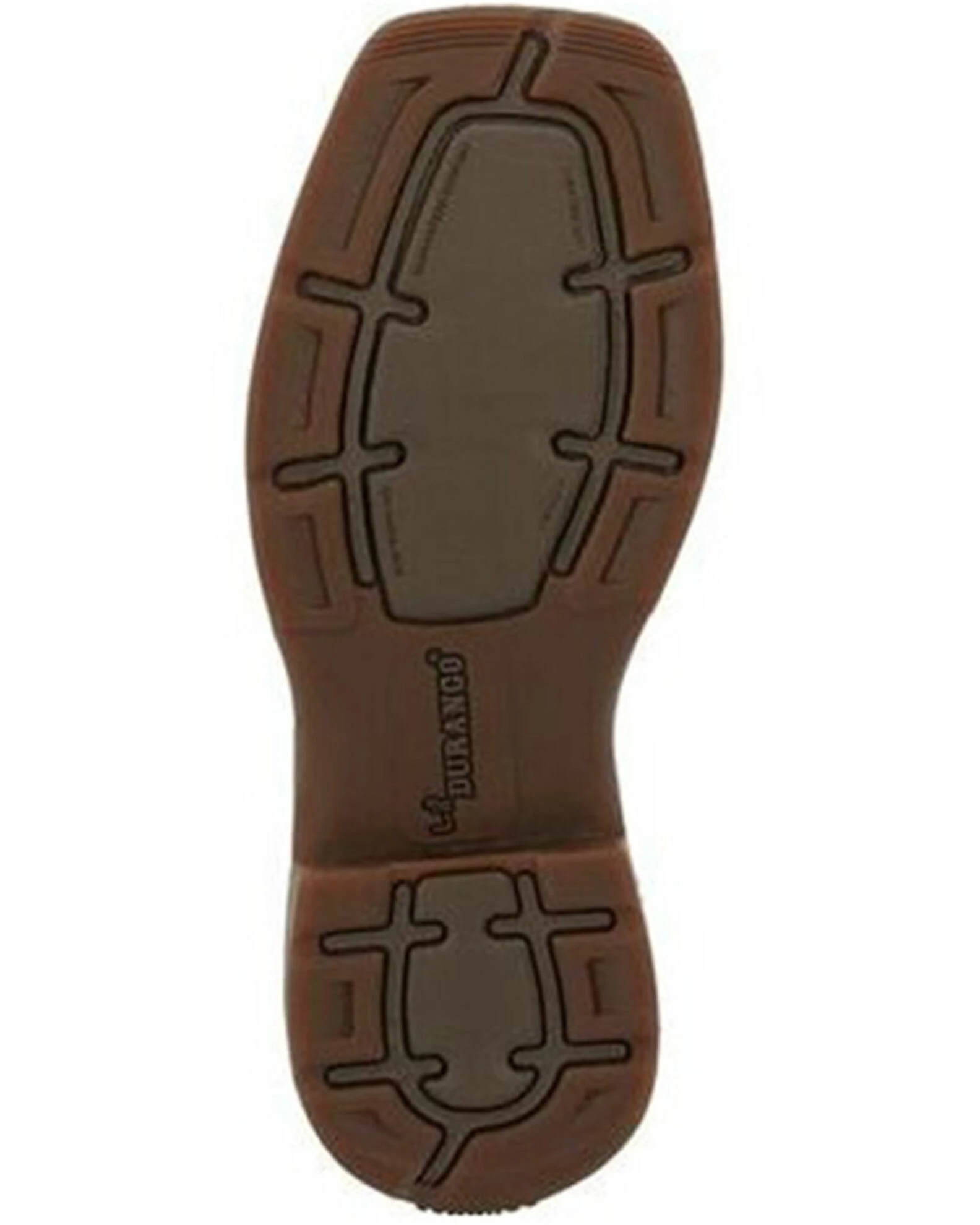 Durango Boys' Brown Cayman Print Western Boots - Square Toe 7 Durango Boys' Brown Cayman Print Western Boots - Square Toe - Image 7