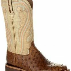 Durango Women's Arena Pro Exotic Full-Quill Ostrich Western Boots - Wide Square Toe