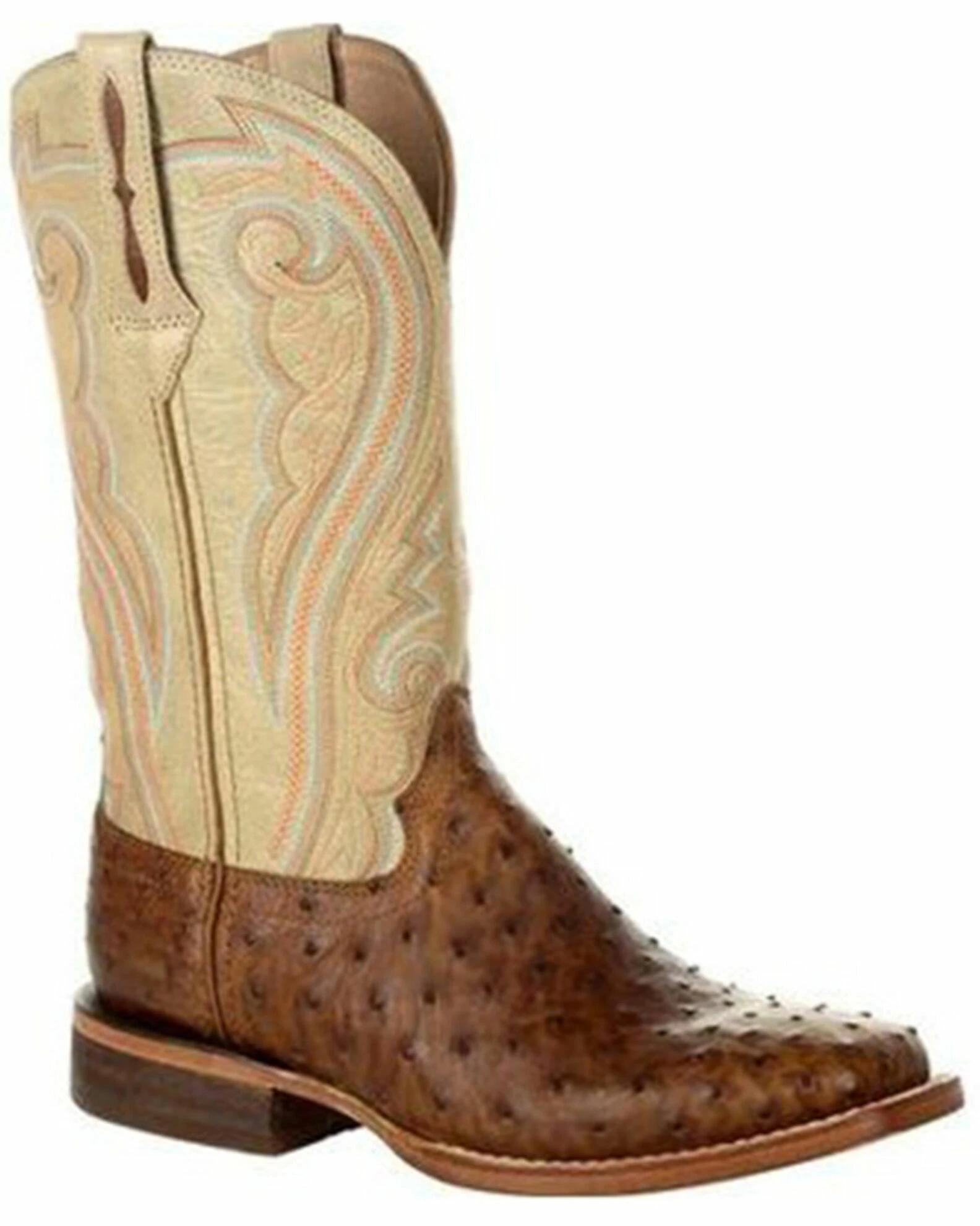 Durango Women's Arena Pro Exotic Full-Quill Ostrich Western Boots - Wide Square Toe 1 Durango Women's Arena Pro Exotic Full-Quill Ostrich Western Boots - Wide Square Toe