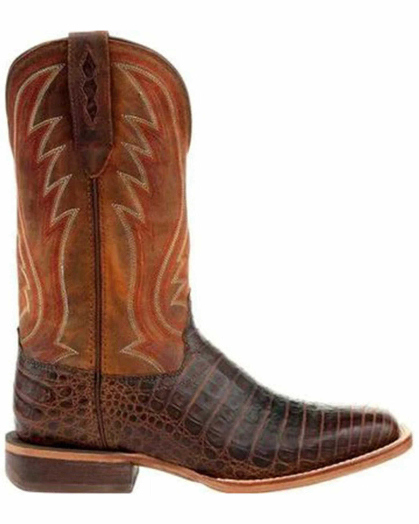 Durango Men's Arena Pro Exotic Caiman Skin Western Boots - Square Toe 2 Durango Men's Arena Pro Exotic Caiman Skin Western Boots - Square Toe - Image 2