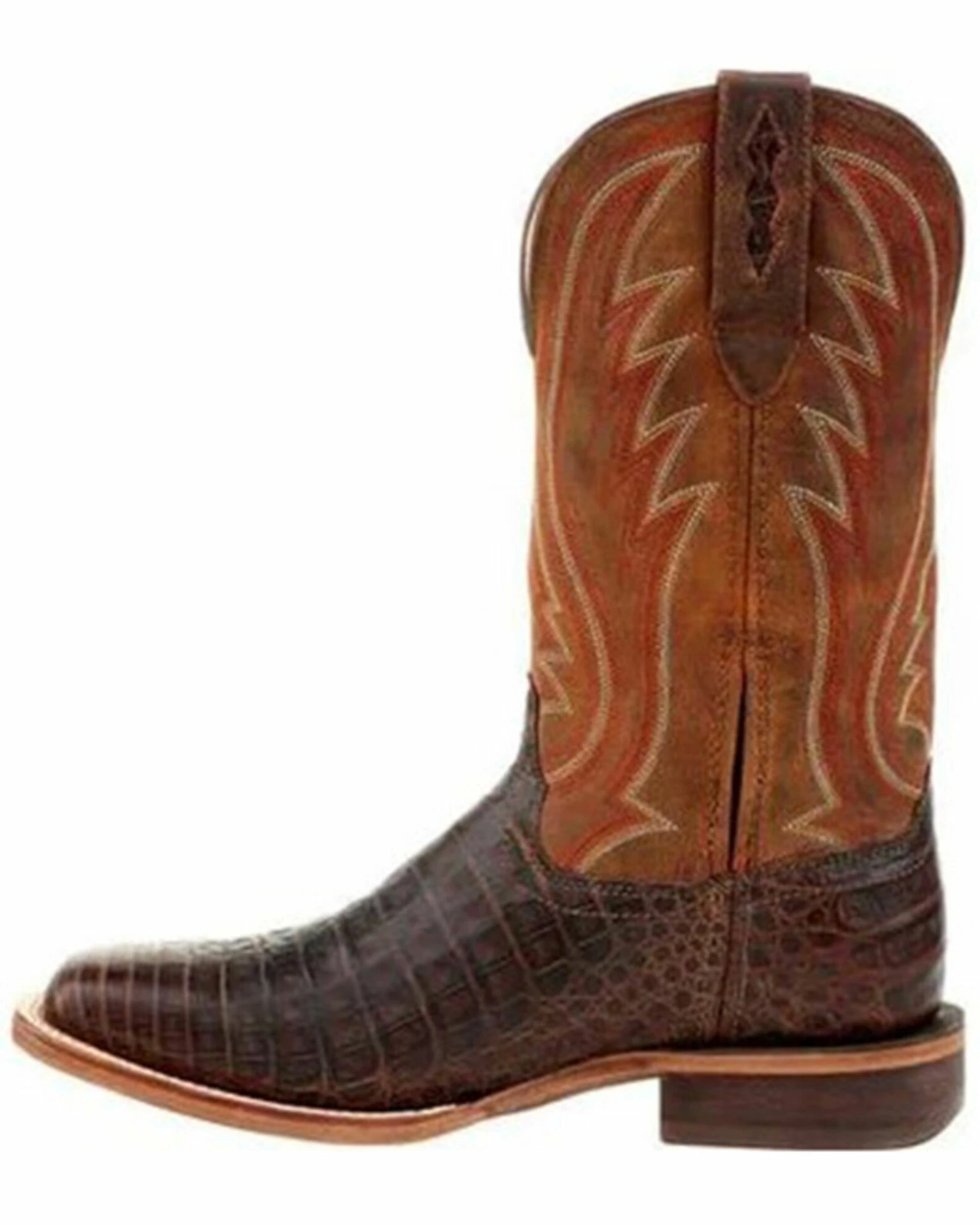 Durango Men's Arena Pro Exotic Caiman Skin Western Boots - Square Toe 3 Durango Men's Arena Pro Exotic Caiman Skin Western Boots - Square Toe - Image 3