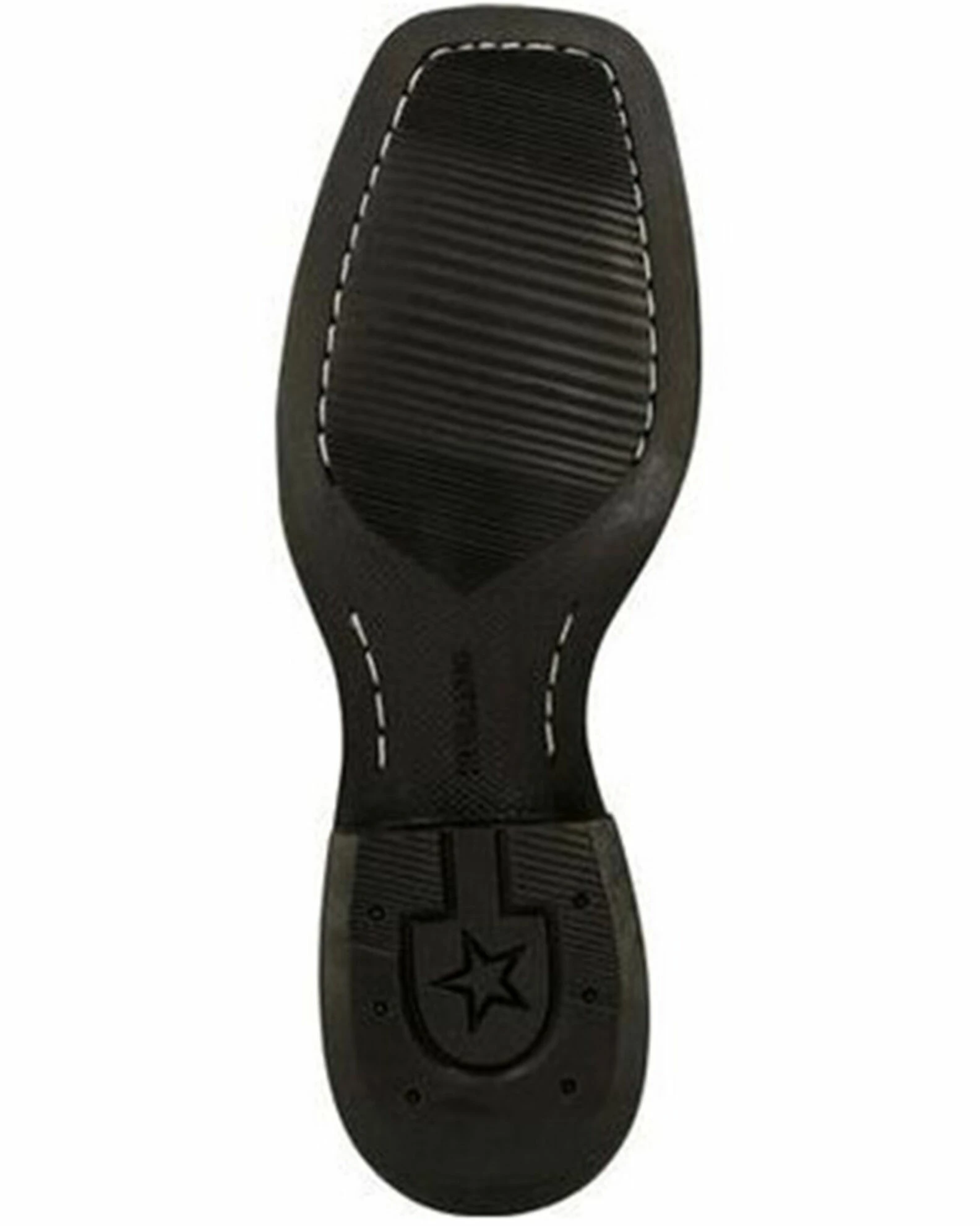 Durango Men's Black Westward Western Boots - Square Toe 7 Durango Men's Black Westward Western Boots - Square Toe - Image 7