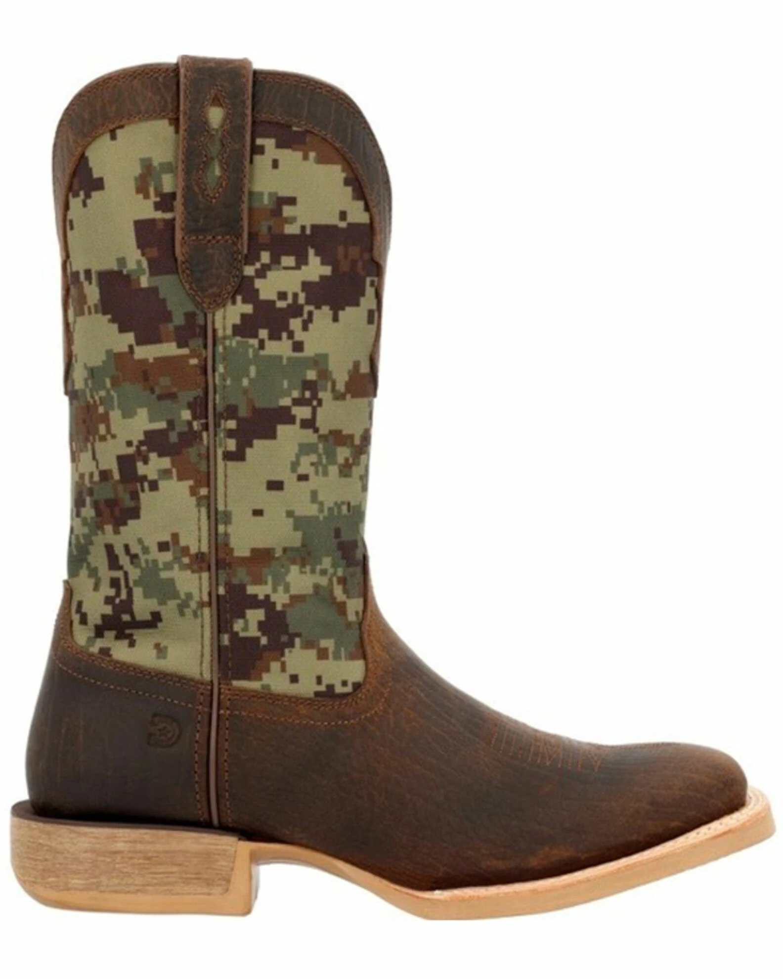 Durango Men's Rebel Pro Pull-On Performance Western Boots - Square Toe Camouflage 2 Durango Men's Rebel Pro Pull-On Performance Western Boots - Square Toe Camouflage - Image 2