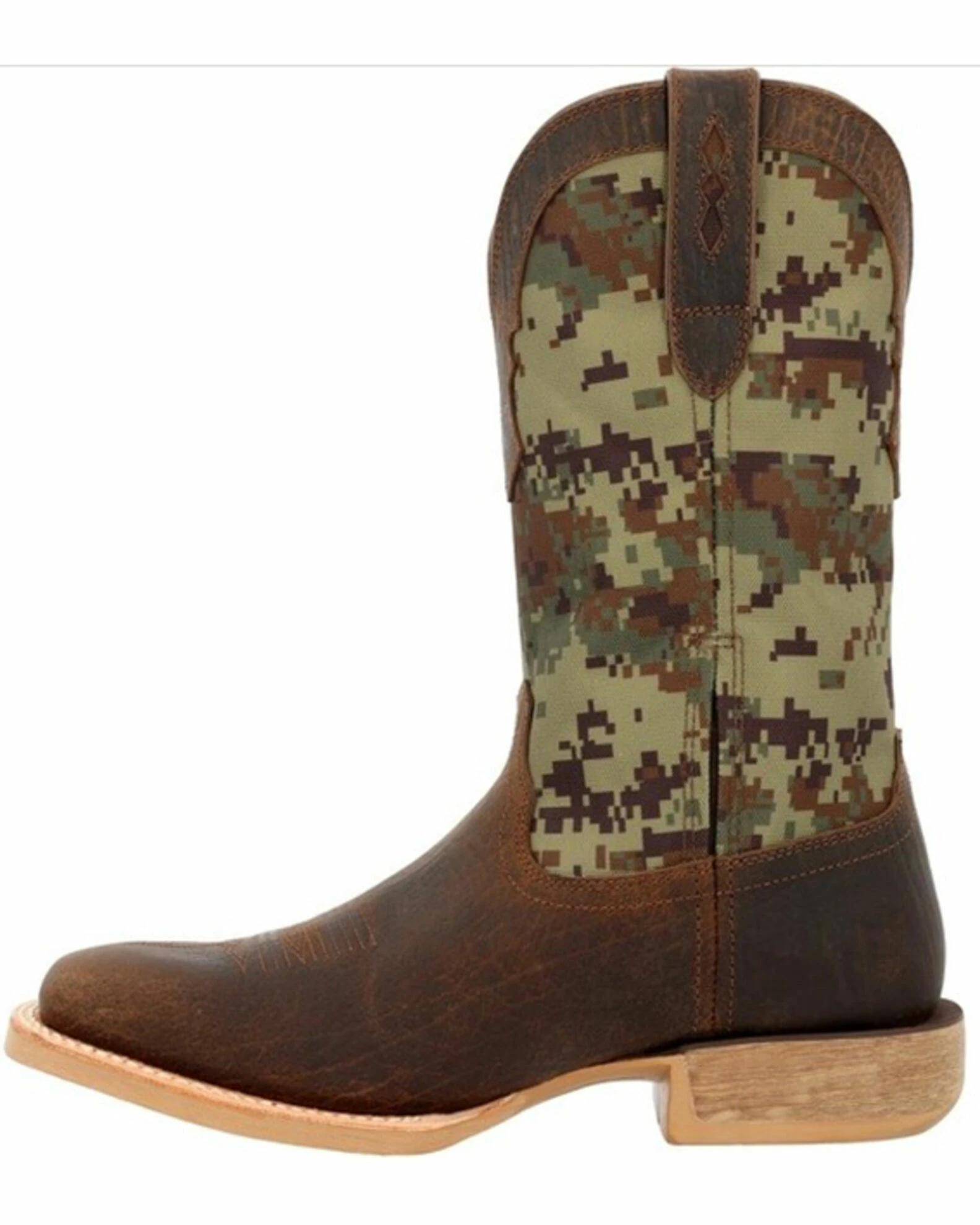 Durango Men's Rebel Pro Pull-On Performance Western Boots - Square Toe Camouflage 3 Durango Men's Rebel Pro Pull-On Performance Western Boots - Square Toe Camouflage - Image 3