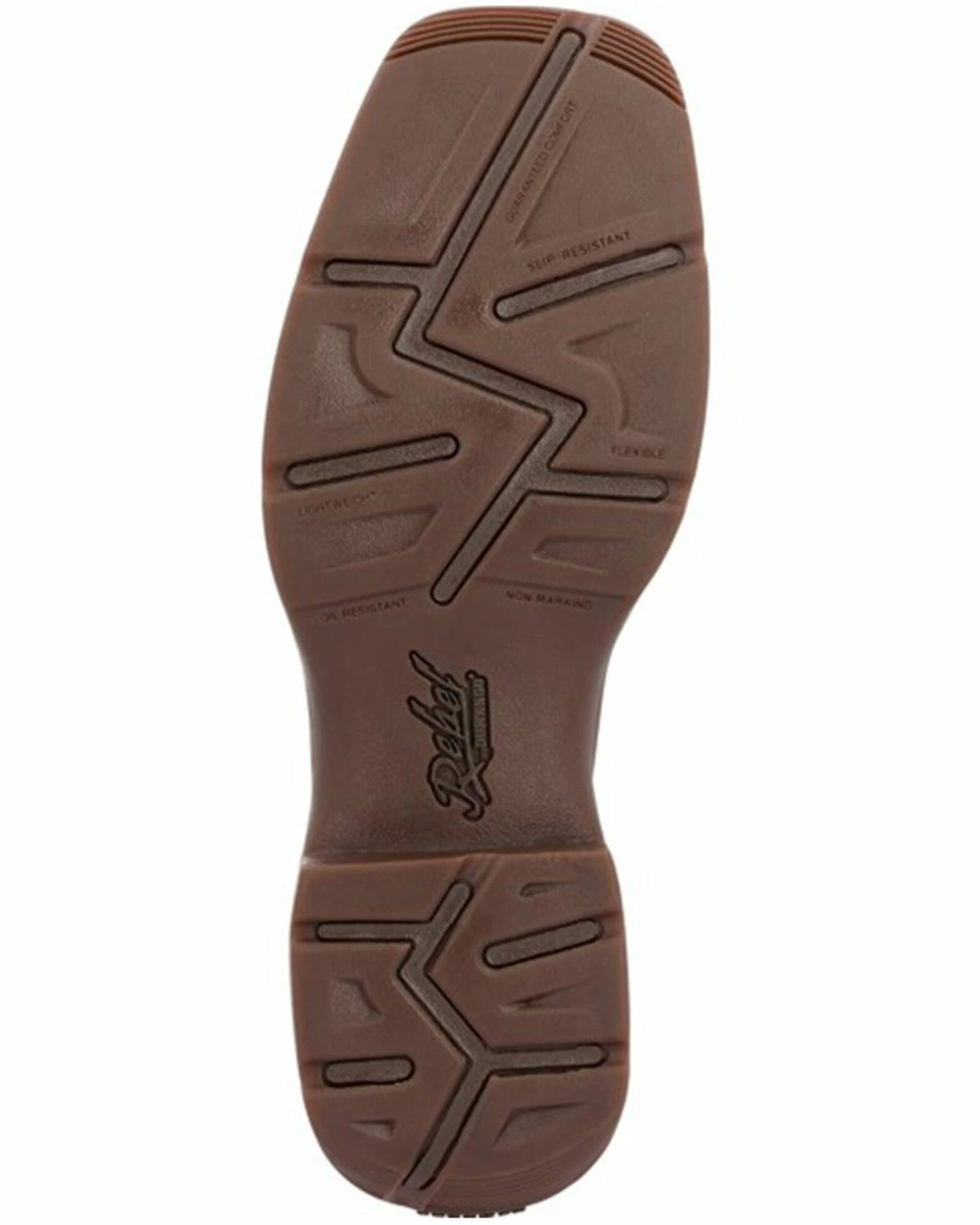 Durango Men's Rebel Full-Grain Performance Western Boots - Square Toe 7 Durango Men's Rebel Full-Grain Performance Western Boots - Square Toe - Image 7