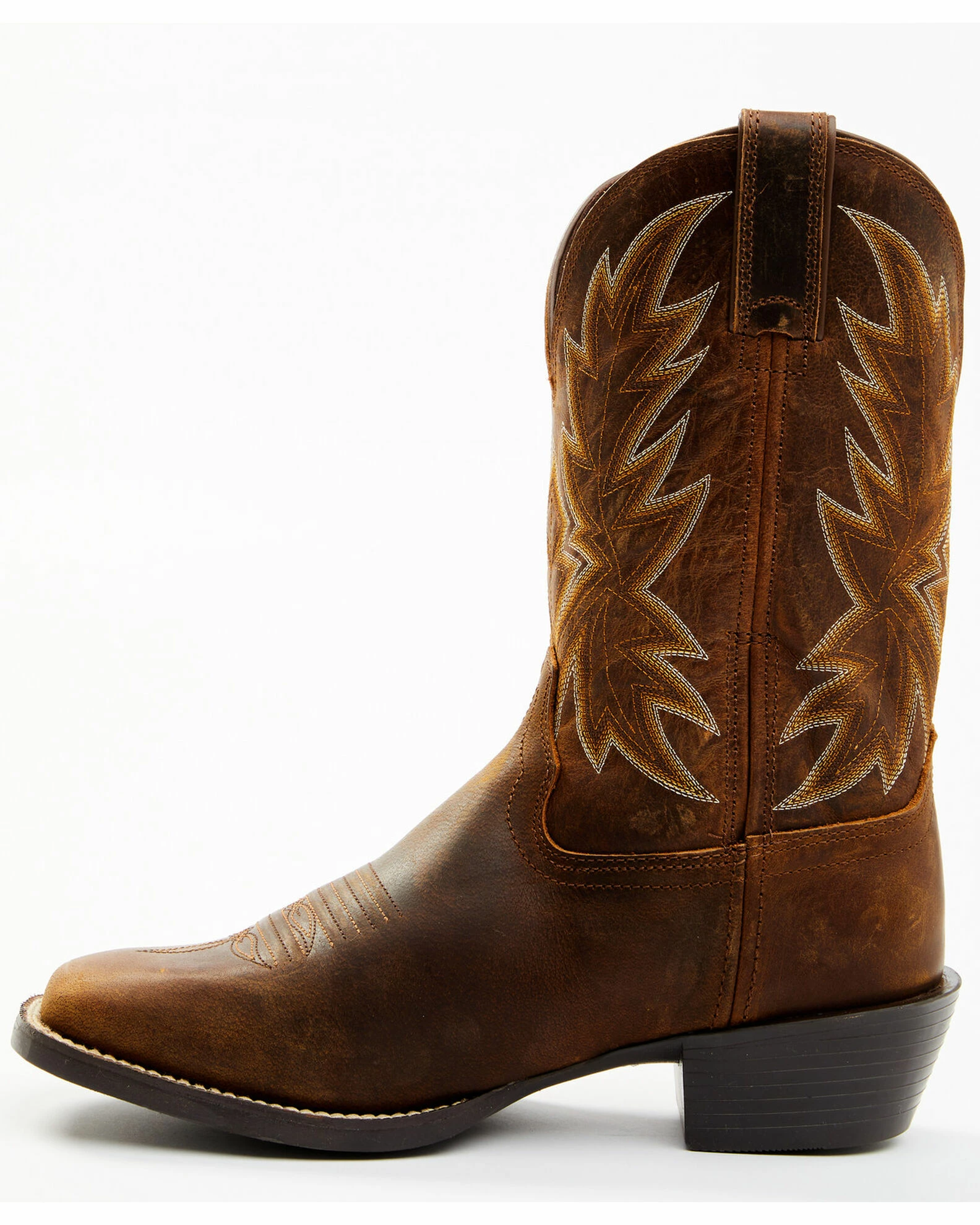 Durango Men's Westward Roughstock Western Boots - Broad Square Toe 3 Durango Men's Westward Roughstock Western Boots - Broad Square Toe - Image 3